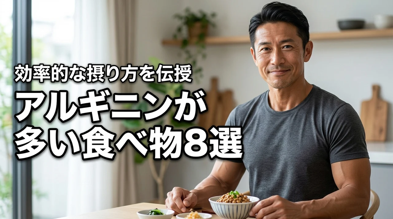 アルギニンが多い食べ物ランキング8選！納豆や飲み物での効率的な摂り方を伝授