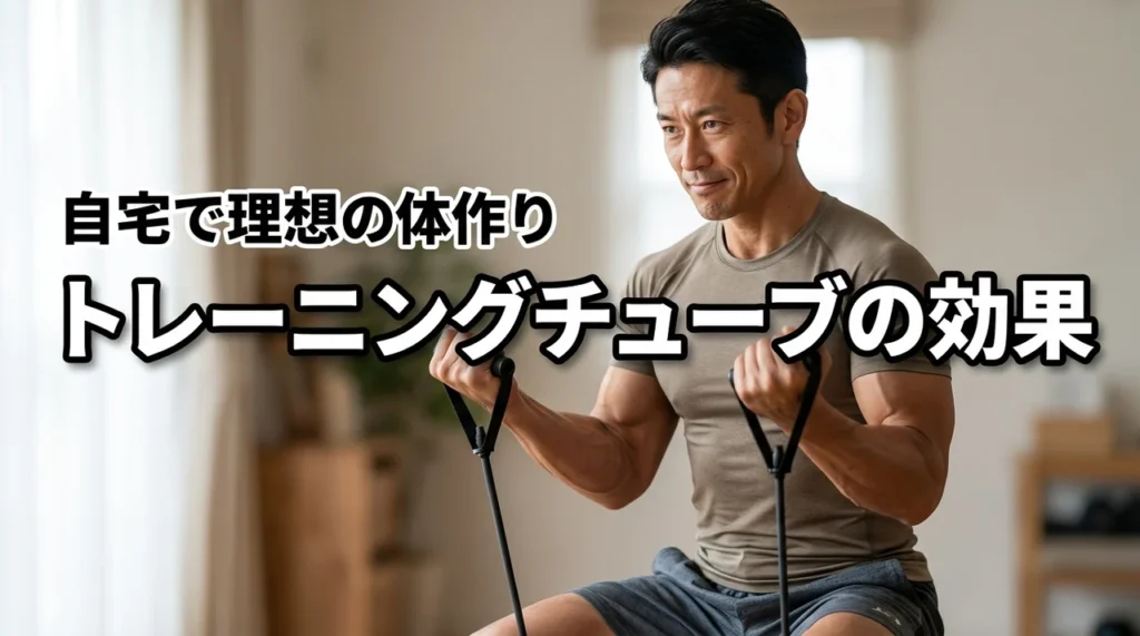 トレーニングチューブの効果で本当に筋肥大する？自宅で理想の体を作る正しい使い方を解説