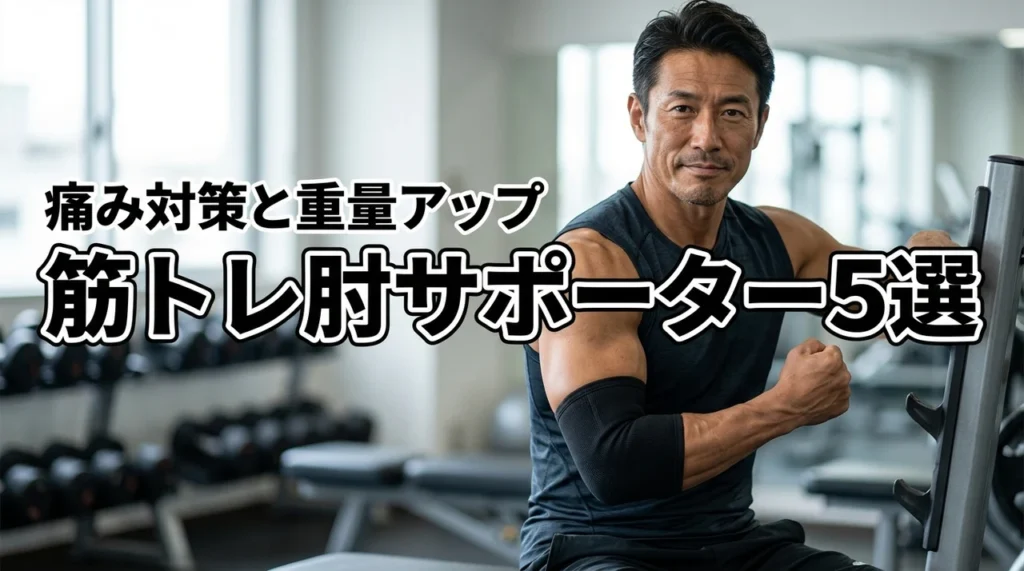 筋トレ用肘サポーターおすすめ5選！肘の痛みの治し方と重量を伸ばす選び方を解説