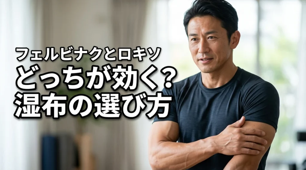 フェルビナクとロキソプロフェンはどっちが効く？症状に合う湿布の選び方を伝授
