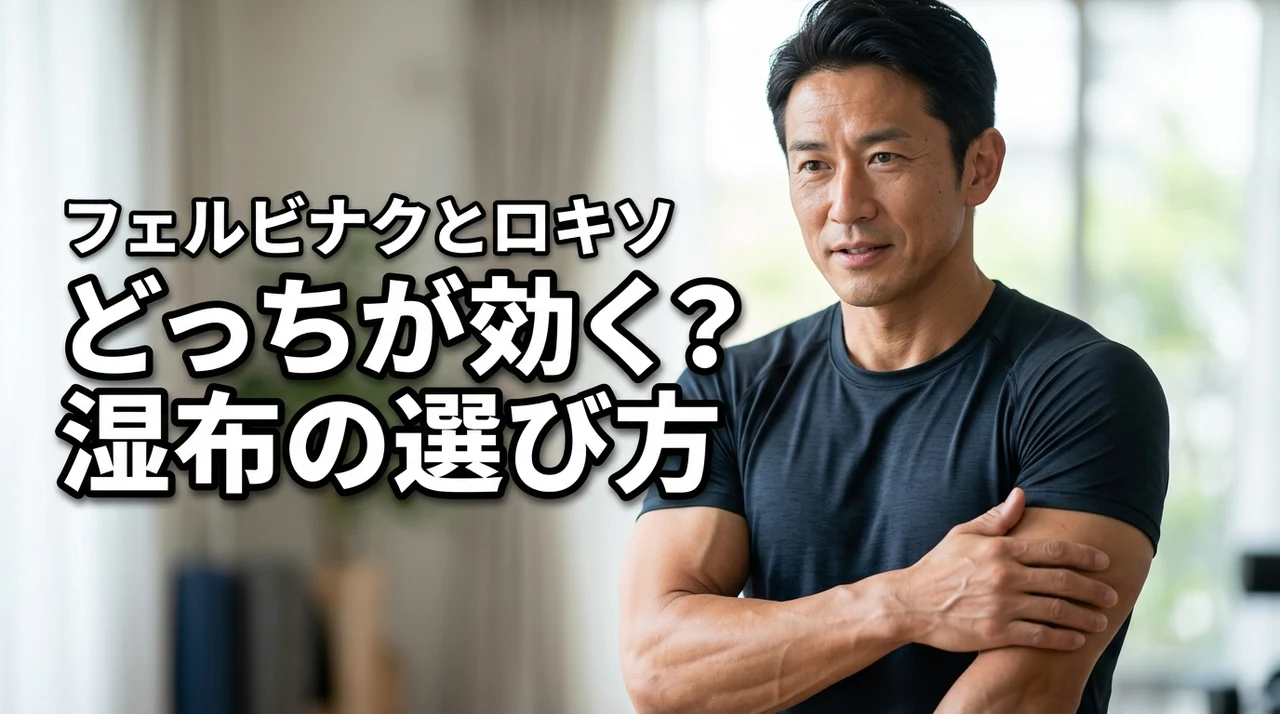 フェルビナクとロキソプロフェンはどっちが効く？症状に合う湿布の選び方を伝授