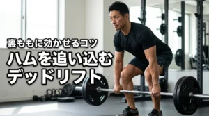 デッドリフトでハムストリングに効かない人必見!裏ももを追い込む正しいやり方