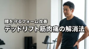 【デッドリフト筋肉痛の悩み解決】腰を痛めないフォーム改善とケアで早期回復を目指す