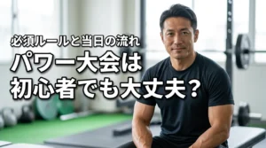パワーリフティング大会は初心者のレベルでも大丈夫?当日のルールを解説