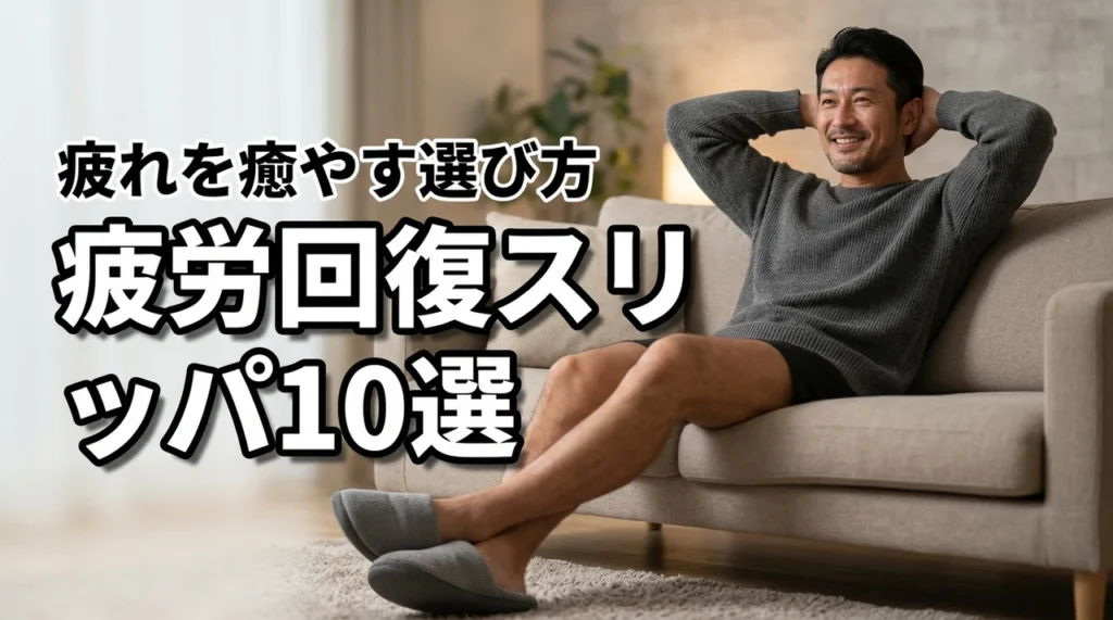 疲労回復スリッパのおすすめ10選！足の疲れを癒やす選び方と人気商品を徹底比較