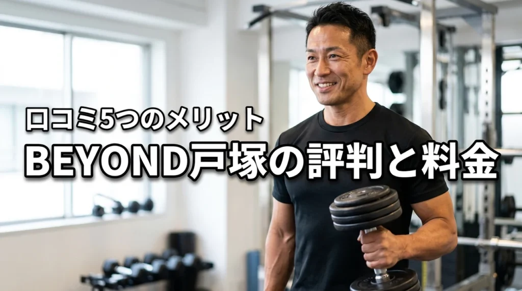 戸塚のパーソナルジムbeyondの評判は？口コミ5つのメリットと料金を詳しく解説